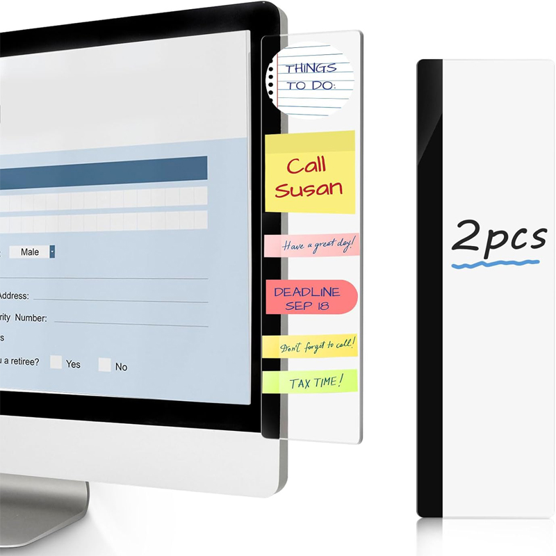 Home Office Work - Bilgisayarlar için 2 Adet Monitör Not