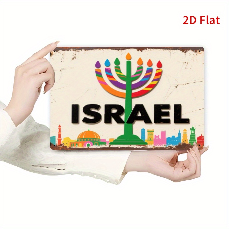 Home Office Decor - CIFBUY Vintage Alüminyum Duvar Sanatı Rustik