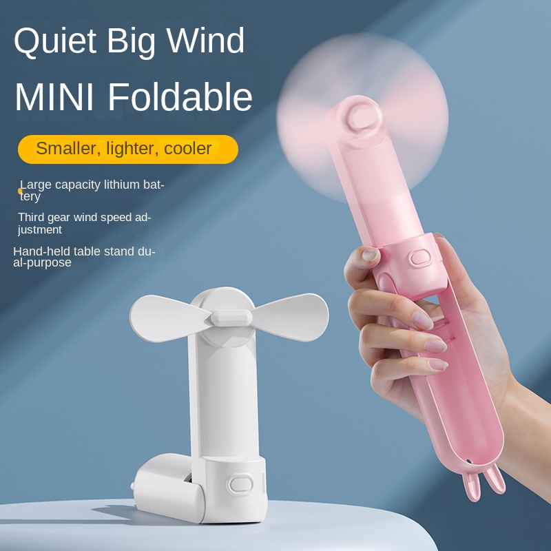 Home Office Gear - 1 adet sevimli tavşan 500mAh Mini