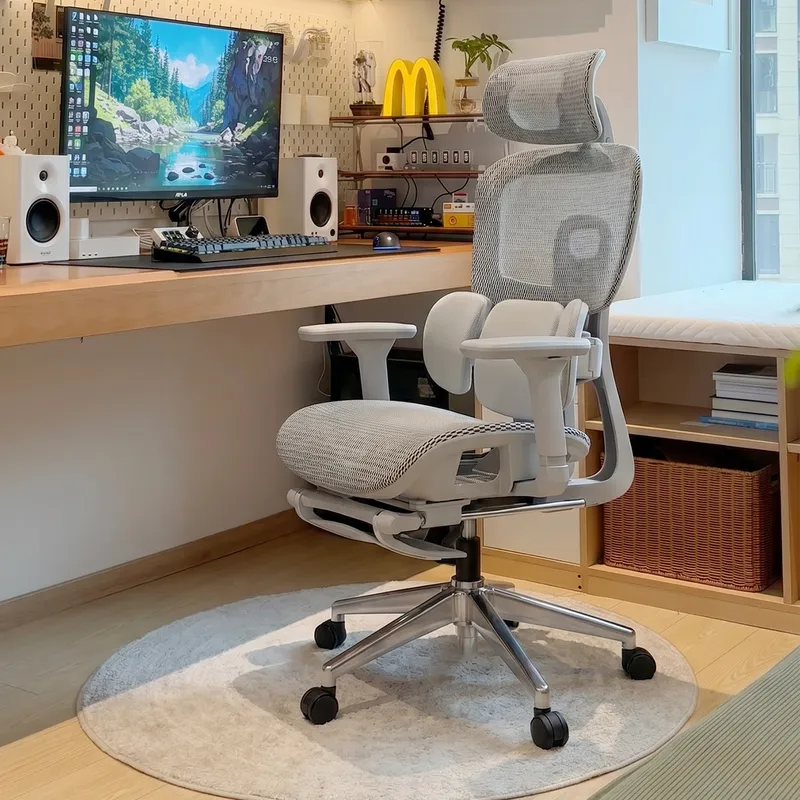 Home Office Work - Ergonomik Bel Destekli Ofis Koltuğu, Evde