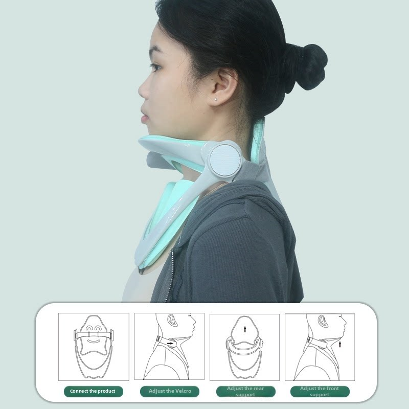 Home Office Work - Ergonomik Boyun Traksiyon Cihazı Anti Bükülme