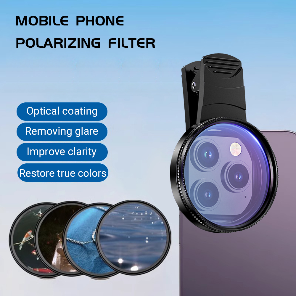 Zoom Lighting Kit - 52mm Klipsli Akıllı Telefon Kamera Filtre