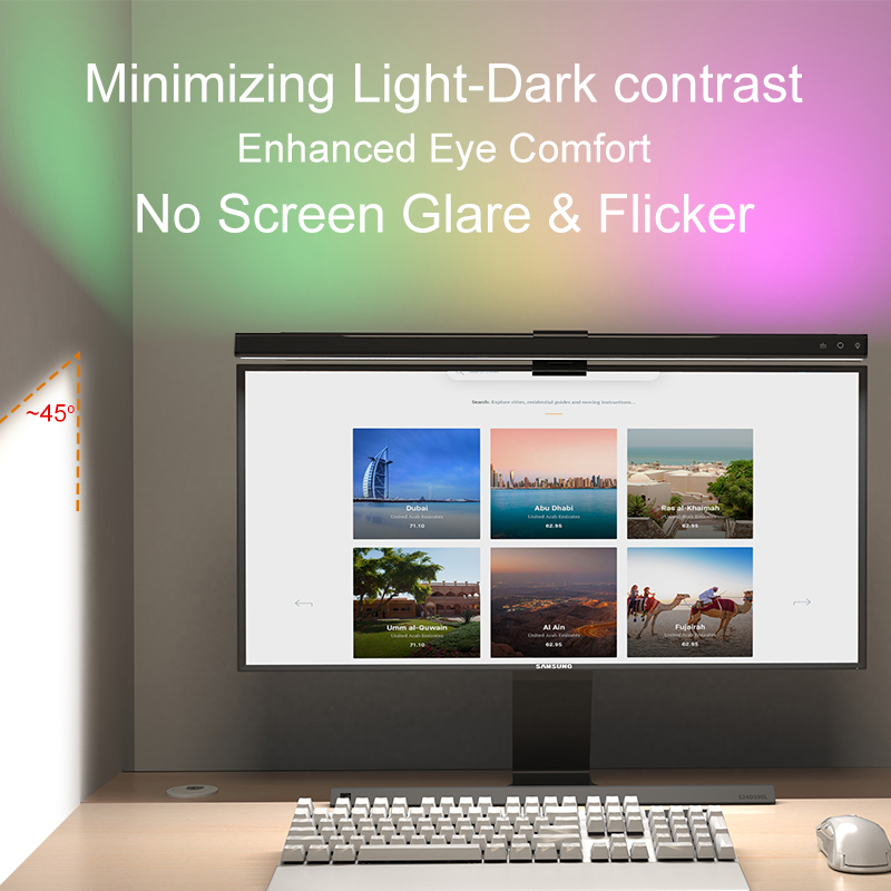 60/80 cm RGB Işık LED Monitör  - Home Office Work incelemesi ve fiyatı