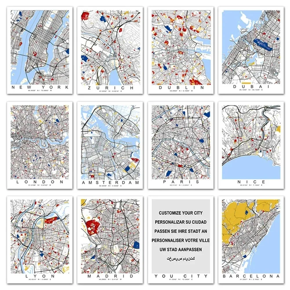 1 adet Çerçevesiz New York Lon - Home Office Of London incelemesi ve fiyatı