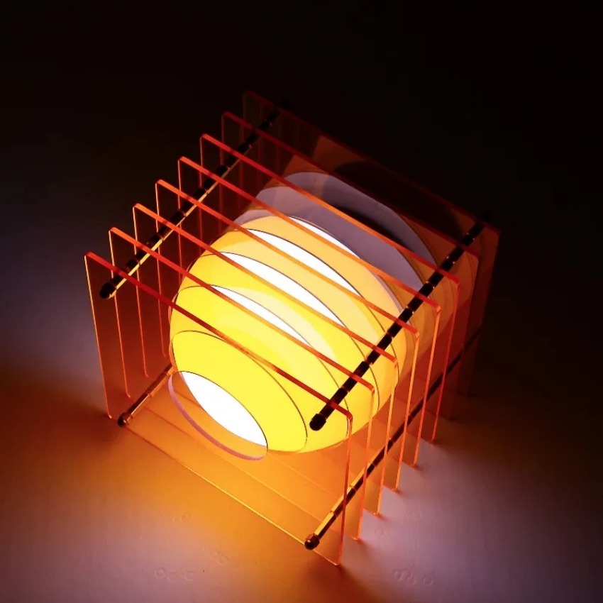 DIY Akrilik Bin Katmanlı Lamba - Home Office Decor incelemesi ve fiyatı