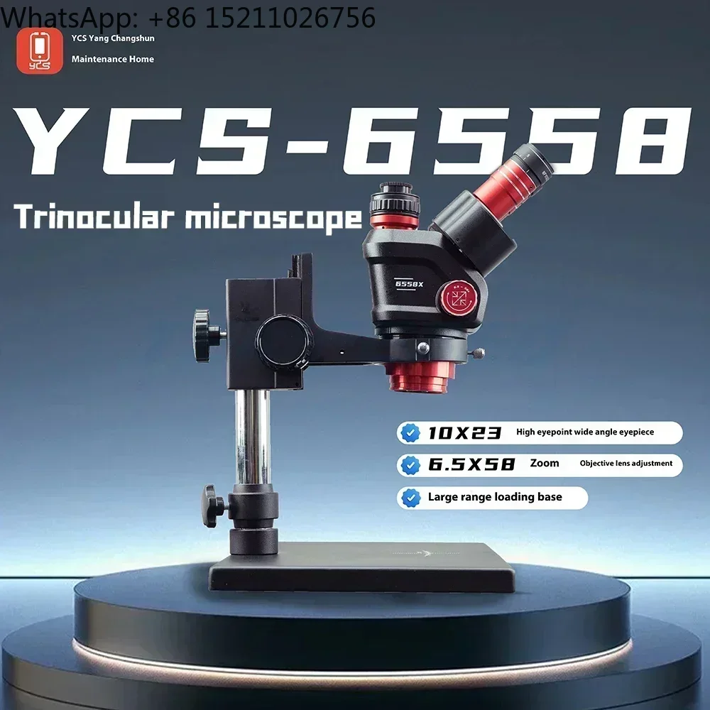 YCS 6558S HD Trinoküler Mikros - Zoom Lighting Kit incelemesi ve fiyatı