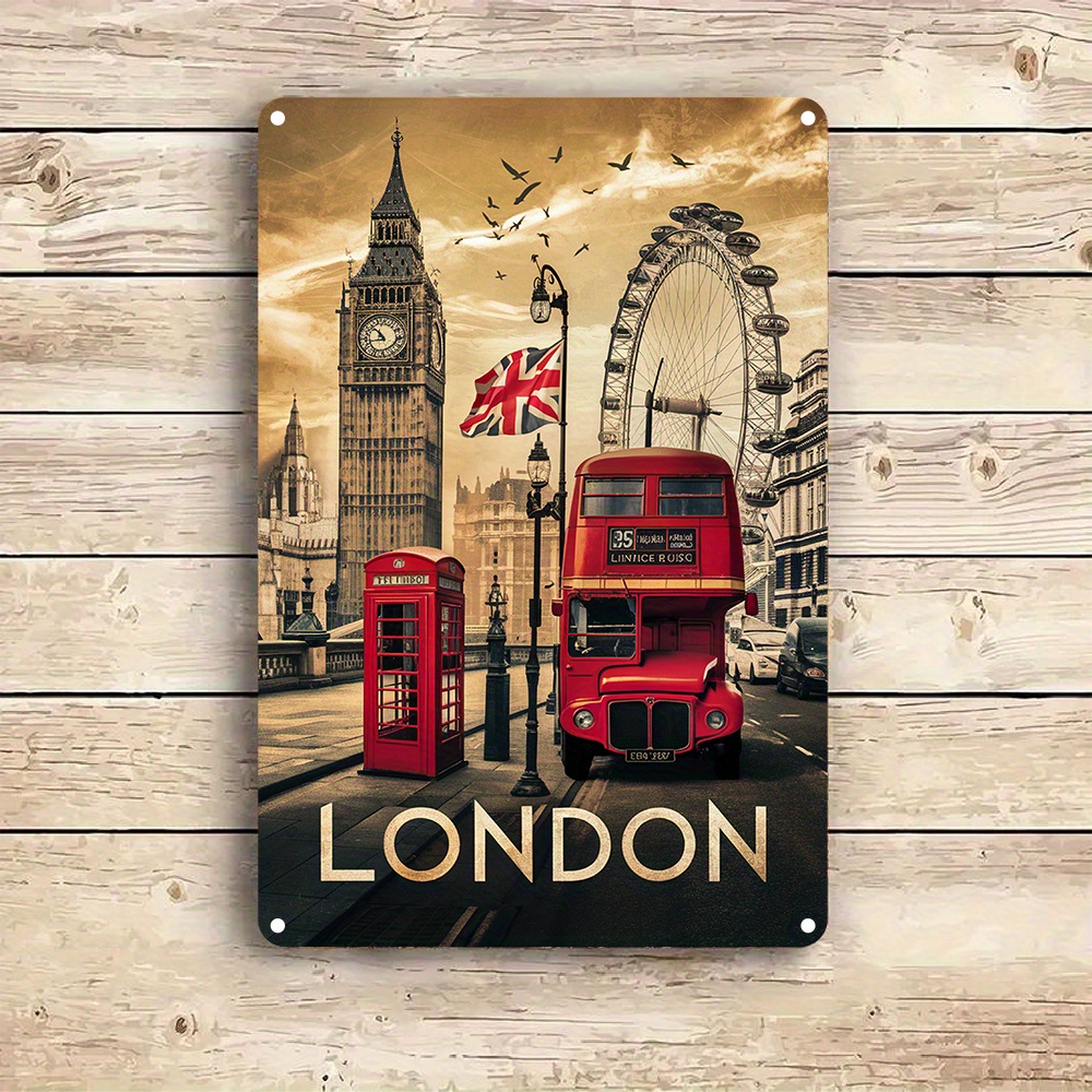 Vintage Londra Alüminyum Duvar - Home Office Of London incelemesi ve fiyatı