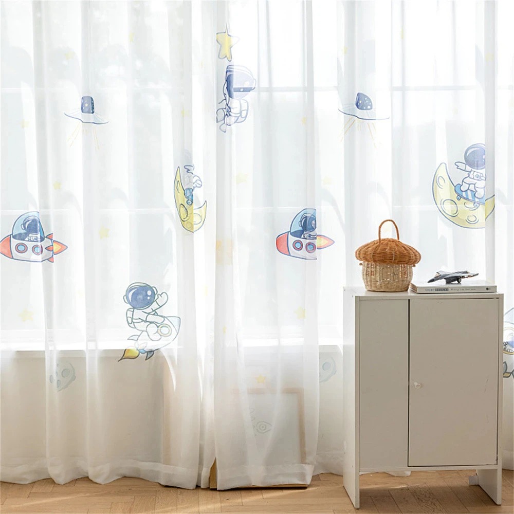 Canlı Uzay Temalı Pencere Kara - Home Office Rate 2025 incelemesi ve fiyatı