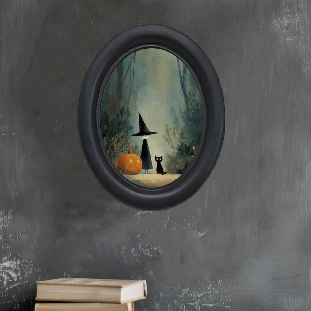 Ormandaki 3D Vintage Cadılar B - Home Office Wallpaper incelemesi ve fiyatı