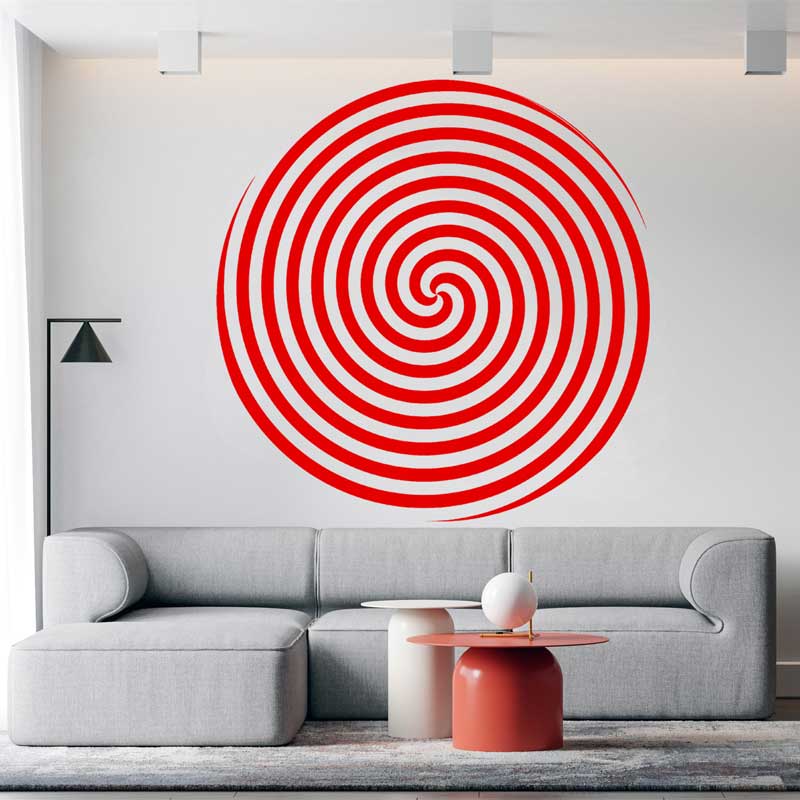 Daire Tasarım Spiral Görüş Duv - Home Office Wallpaper incelemesi ve fiyatı