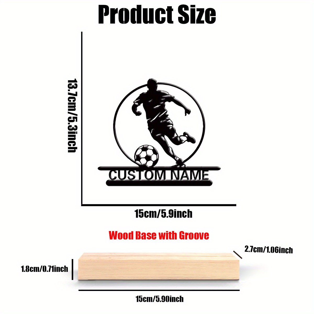 İsme Özel Metal Futbolcu Heyke - Home Office Design incelemesi ve fiyatı