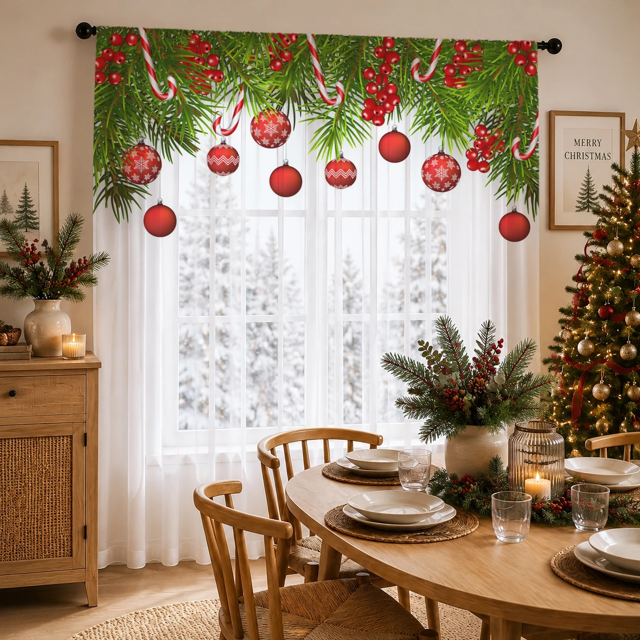 Noel Gradyanlı Şeffaf Perde, O - Home Office With Plants incelemesi ve fiyatı