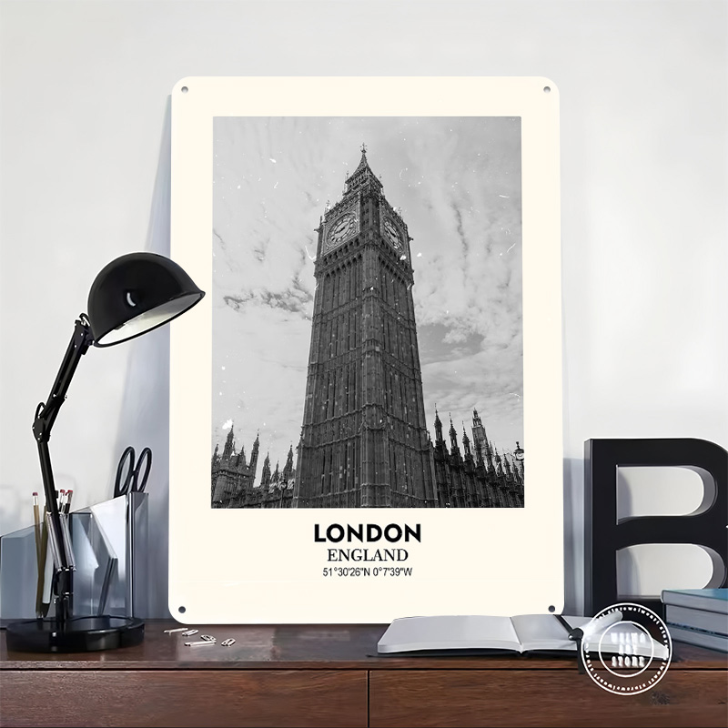 Londra Big Ben Baskılı Poster  - Home Office Of London incelemesi ve fiyatı