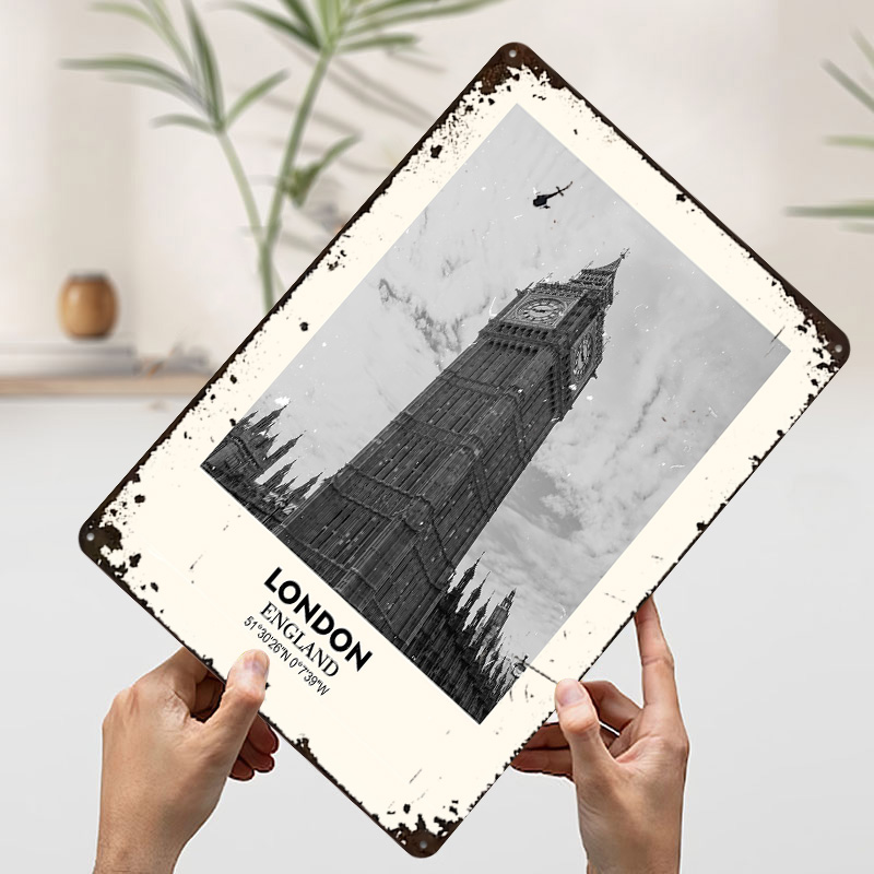 Londra Big Ben Baskılı Poster  - Home Office Of London incelemesi ve fiyatı