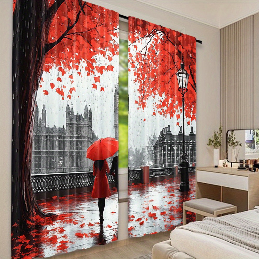 Romantik Sonbahar Kırmızı Yapr - Home Office Of London incelemesi ve fiyatı